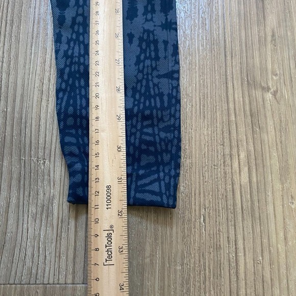 Spanx - Look at Me Now‎ Leggings Blue Geometric Pattern Women’s Sz Small #FL3515 - Picture 3 of 6